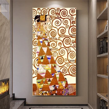 Gustav Klimt Gyvybės Medis, Drobė Meno Paitnings Klasikinio Žinomų Tapybos Reprodukcijas Gustav Klimt Sienos Nuotrauka Už Kambarį