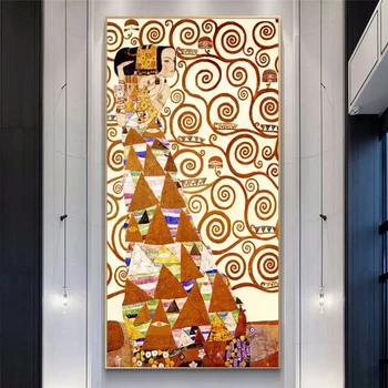 Gustav Klimt Gyvybės Medis, Drobė Meno Paitnings Klasikinio Žinomų Tapybos Reprodukcijas Gustav Klimt Sienos Nuotrauka Už Kambarį