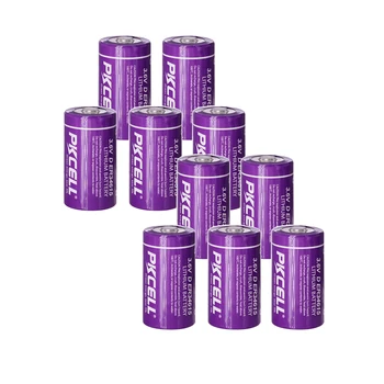 10VNT ER34615 3,6 V ličio baterija D Dydžio Baterija 34615 Unrechargeablee Ličio Baterija ER34615 19000mAh Li-SOCl2 Batterie