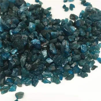 50g Natūralaus mažo dydžio, Žalias Mėlynas Apatite Neapdorotų Akmenų, Kristalų, Mineralai, žvyras ir Akmenys, Grubus Akmuo Pavyzdys