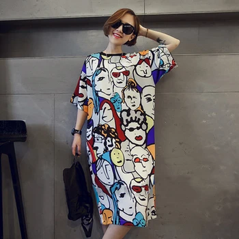 Moterų Juokingi spausdinti Marškinėliai Atsitiktinis VASAROS Vaikino marškinėlius Harajuku Negabaritinių Grafika Juokinga Moteriška T-Shirts streetwear Viršų