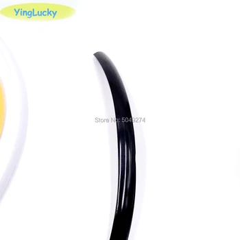Yinglucky 32,8 pėdų 10m Ilgis 16mm /19mm Pločio Plastikinis T-Liejimo T Liejimo Už Arcade MAME Žaidimo Mašina Kabineto Chrome/ Black