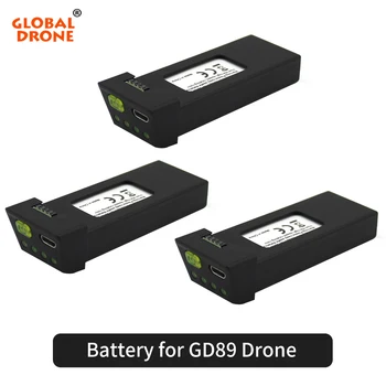 Pasaulio Drone EKSA GD89 Baterija Sraigtai Nustatyti Baterija GD89 drone
