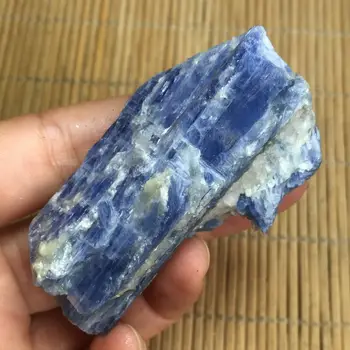 95g Retas Mėlyna Kristalų Gamtos Kianitas Grubus Gem stone mineralinis Pavyzdys Gydymo