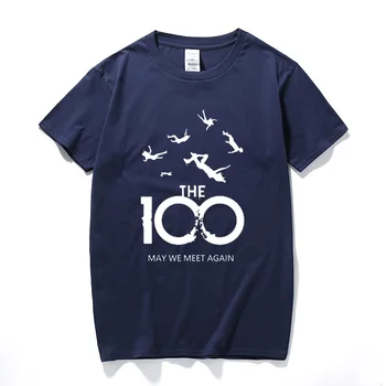 Vasarą Viršų Mados T-Shirt Vyrai Moterys Unisex T Marškinėliai 100 TV Šou ar Galime Susitikti Vėl Harajuku Medvilnės Atsitiktinis Trumpas Rankovės