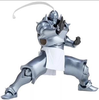 21cm Japonų Anime Fullmetal Alchemist Alphonse Elric PVC Veiksmų Skaičius, Žaislai Alphonse Elric pav kolekcines modelis žaislai dovana