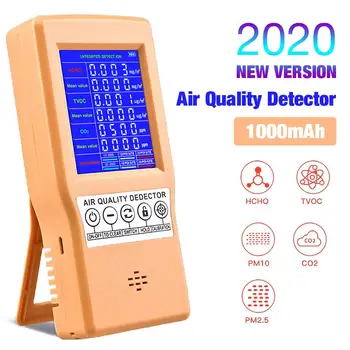 Atnaujintas Oro-Testeris-Detektorius Tiksliai Matuoti Oro Kokybės Monitorius Su 1000mAh Ličio Baterija KD2.5 KD10 CO2 AMeasuring Įrankiai