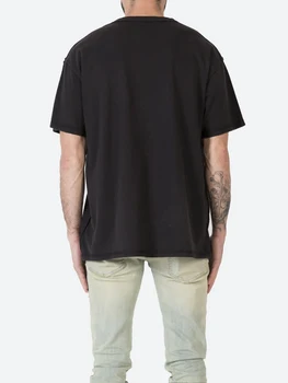 COOLMIND medvilnės streetwear mona lisa spausdinti vyrų marškinėliai atsitiktinis palaidų kietas vyrų t-shirt o-kaklo marškinėlius vyrai tee marškinėliai topai