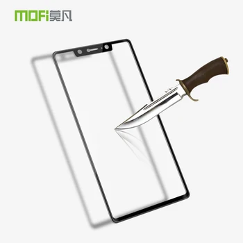 Už Xiaomi Mi8 Mi 8 Stiklas Mi 8 SE Grūdintas Stiklas 3D Išlenkti Stiklo MOFi Originalus 3D Stiklo Pilnas draudimas Screen Protector