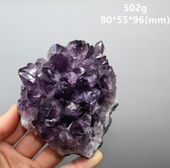 DIDELĖ! Natūralus Urugvajaus ametistas grupes mineralinių pavyzdys Kvarciniai Akmenys ir kristalai crystal Healing