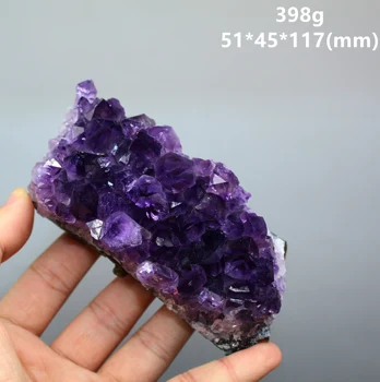 DIDELĖ! Natūralus Urugvajaus ametistas grupes mineralinių pavyzdys Kvarciniai Akmenys ir kristalai crystal Healing