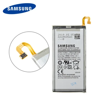 SAMSUNG Originalus EB-BJ805ABE 3500mAh Baterija Samsung Galaxy A6 Plius A6+ SM-A605F A605G A6050 A605K A605FN A605GN A6058