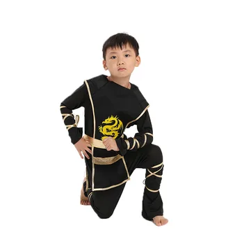 Ninja Kostiumas Ninjago Helovyno Cosplay Assassin Šalies ниндзя disfraz de ninja Berniukų, Mergaičių Kariai Slaptas Puras Vaikai Medžiaga Rinkiniai