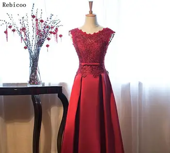 Naujas atvykimo prom šalis suknelės-line 3D gėlių spausdinti nėrinių satin ilgos krištolo karoliukai Vestido de Festa elegantiškas frock