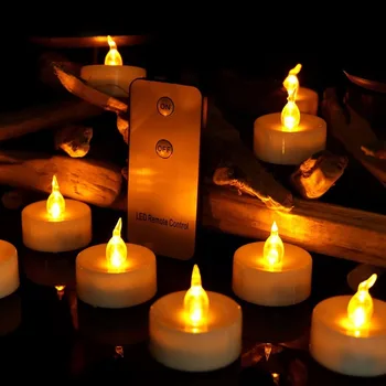 Pakuotėje yra 6 arba 12 šiltai balta mirgėjimas žvakės su nuotoliniu valdymu,baterijomis, elektroninių žvakės,gimtadieniu, žvakės ir vestuvių