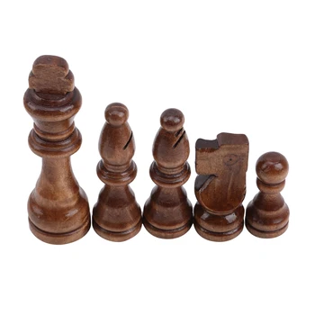 2020 Naują Atvykimo Mediniai Šachmatų Karšto Pardavimo 55-91mm Aukštis Pramogų Žaidimai 12pc/set