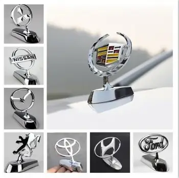 15 modelių automobilių Metalinės Chromuotos Logotipas Ženklelis Lipdukas Lipdukas Mados automobilį, galvos dangtelis, modifikuotas nerūdijančio plieno automobilio logotipas