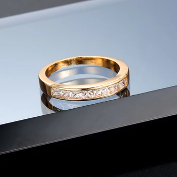 Korėjos Stiliaus Aukso Vestuvinis Žiedas Tous Papuošalai Dovana Vestuvinis Žiedas Mados Aukso Žiedus Anillo Pierscionki Damskie