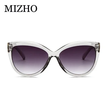 MIZHO Mados Cat Eye Akiniai nuo saulės Moterims Prekės ženklo Dizaineris Derliaus Saulės akiniai Moterų 2020 Naujus Gradientas Sunglass Retro UV400 Atspalvių