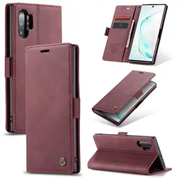 CaseMe Samsung Galaxy Note20 Ultra Derliaus Odos Flip Case Telefono Stovas Dangtelis, Skirtas 