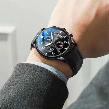 2019 Vyrų Laikrodžiai Žmogus, Verslo Chronograph Watches Viršuje Prabangos Prekės Vyrų Laikrodis Kvarcinis Klasikinis Rankiniai Laikrodžiai Vyrams
