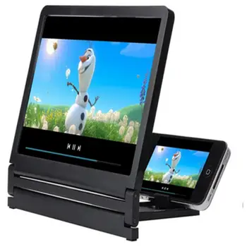 HD Mobiliojo Telefono Ekrane Stiprintuvo 3D Vaizdo Didinamuoju Stiklu Akių Apsauga Lobis Multi-Mobiliojo Telefono funkcija