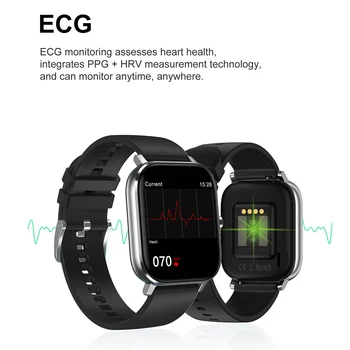 Torntisc DT35 2020 Naujas Smart Watch Vyrai Moterys EKG PPG 