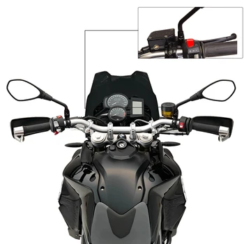 Motociklo Galinio vaizdo Veidrodėliai Universalus Motociklas BMW R1200GS F800GS F650GS F700GS S1000R R DEVYNIŲ T Motociklo priedai