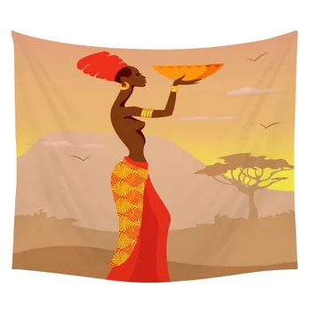 Klasikinio Afrikos Mandala Gobelenai Sienos Kabo Moterų Etninės Sienos Gobelenas Hipių Sienos, Kilimai Bendrabučio Dekoro Psichodelinio Gobelenas