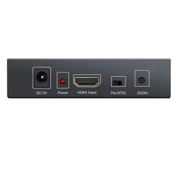 Neoteck 1080P HDMI į HDMI Konverteris Su 3,5 mm Ausinių Konverteris Paramos PAL NTSC CRT TV VHS VAIZDAJUOSČIŲ