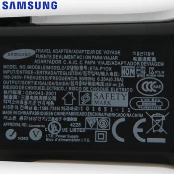 SAMSUNG Originalus Planšetinio kompiuterio Įkroviklis, Skirtas Samsung Galaxy Tab 2 Planšetinis GT-P5110 P3100 N5110 N8013 P5100 N8000 N8010 P6210 P7310 P7500