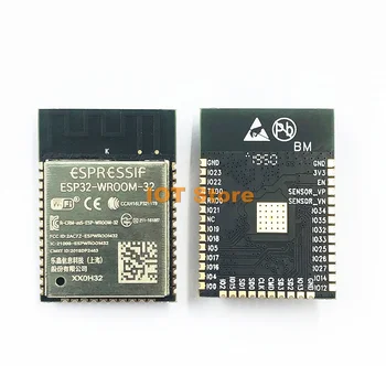 10VNT ESP32-WROOM-32 ESP-32 WiFi + Bluetooth 4.2 Dual Core CPU MCU Mažos Galios 