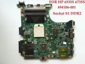 Didmeninė nešiojamojo kompiuterio plokštę HP Compaq 6535S 6735S 494106-001 Socket S1 DDR2 Visiškai testeed Aukščiausios kokybės