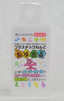 Kad Japonija oyumaru plastiko derva / nemokamai dervos / apyvarta dervos, vienos spalvos skaidrus 6 Dalių pakuotėje