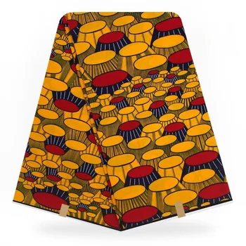 Aukštos Kokybės Afrikos pagne Vaškas Tikra Afrikos Nekilnojamojo Garantuotas pagne Vaškas Tikras Vaškas 6Yards/Daug Ankaros Moterų Suknelė