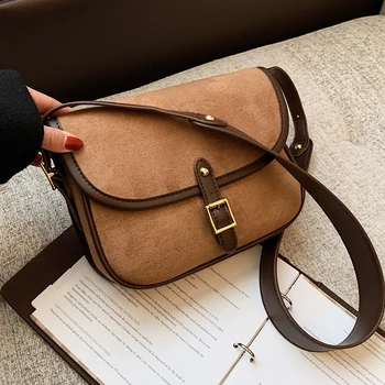 Senovinių Kvadratinių Pažastų maišelį 2020 Nauji Aukštos kokybės Matinis PU Oda Moterų Dizaineris Rankinės Didelės talpos Petį Krepšys