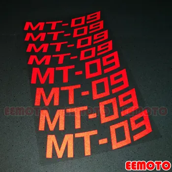 8 X Užsakymą Iner Ratlankiai Lipdukai Ratų šviesą Atspindintys Lipdukai, Juostelės Vandeniui Motociklo transporto Nuoma MT-09 MT09