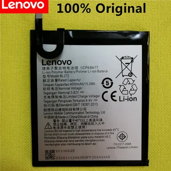Originalus 4000mAh baterija BL272 Lenovo Vibe K6 Galia Lenovo XT1662 K33A42 Baterijos Pakeitimas