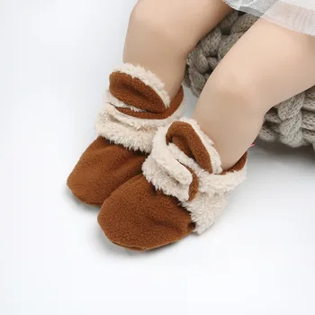 Naujagimio Žiemos Super Šiltas baby įkrovos Pirmą Vaikštynės Kūdikiams, Vaikiška Kūdikių Mokasinai kūdikių žiemą laikyti šiltai Karšto Stiliaus Batai