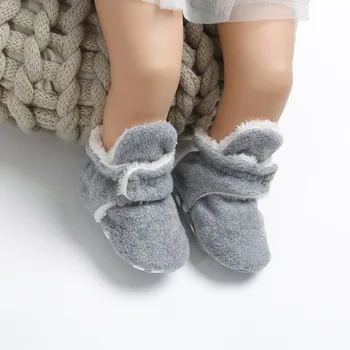 Naujagimio Žiemos Super Šiltas baby įkrovos Pirmą Vaikštynės Kūdikiams, Vaikiška Kūdikių Mokasinai kūdikių žiemą laikyti šiltai Karšto Stiliaus Batai