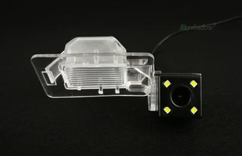 Automobilių CCD 4 LED Naktinio Matymo Atvirkštinio Atsarginės automobilių Stovėjimo aikštelė Rinkinys Stebėti, Atbulinės eigos Jutiklis Galinio vaizdo Kamera, Great Wall, Haval H3 H5