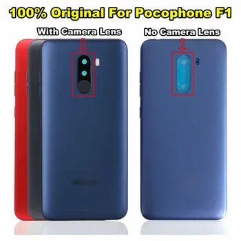 Originalą Xiaomi PocoPhone F1 Baterijos Dangtelį Būsto Galinių Durelių Atveju Xiaomi Pocophone F1 Baterijos Dangtelio Pakeitimo