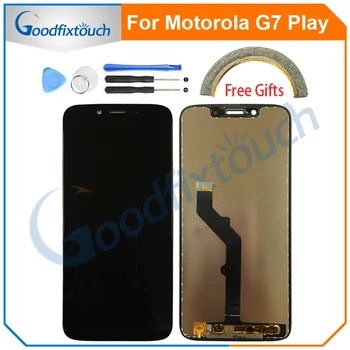 AAA Kokybės 5.7 Colių Motorola Moto G7 Žaisti LCD Ekranas Jutiklinis Ekranas Jutiklių Skydas Digiziter Asamblėjos ForMOTO G7Play lcd