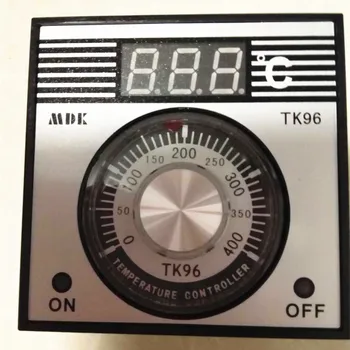 MDK TK96 400 Elektrinės orkaitės termostatas 220V universalus reguliatorius temperatūros reguliatorius