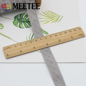 Meetee 22meters 20mm Spalvotų Elastinga Juosta, Nėrinių Diržas 