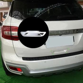Xburstcar ABS Chrome Galinis Bamperis Durų Rankena apsauginis Dangtis Apdailos Lipdukai 