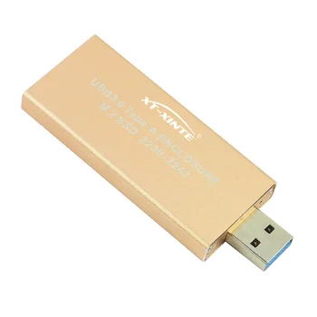XT-XINTE USB 3.0 2 M. SSD Talpyklos Saugojimo Atveju NGFF B Klavišą, Standųjį Diską, B+M Klavišą M2 SATA SSD Išorinio Langelį Adapteris 2230