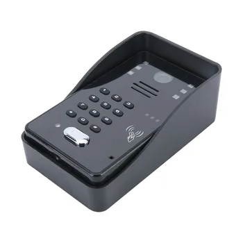 7inch Belaidžio Wifi RDA Slaptažodį Vaizdo Durų Telefonu Skambinti Domofonas įvedimo Sistema su Laidinio IR-CUT Laidinio Kamera, Naktinis Matymas