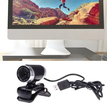 Rankinis Reguliuojamas Židinio Nuotolis USB HD Kamera, Galingas Web Kameros, Fotoaparato, Kompiuterio KOMPIUTERIO, Nešiojamojo kompiuterio Darbalaukio 640-480