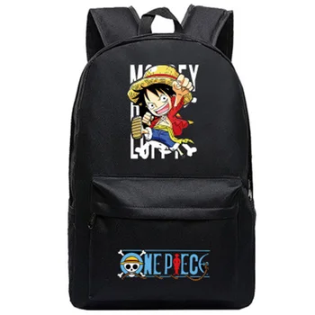 Anime One Piece Trafalgaro Teisės Luffy Mokyklos Studentų Pečių Maišą Cosplay Kuprinė Teentage Kelionės Nešiojamojo Kompiuterio Kuprinė Dovanų